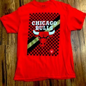 Retro NBA Chicago Bulls T-Shirt Mens Size Large Throwback Style